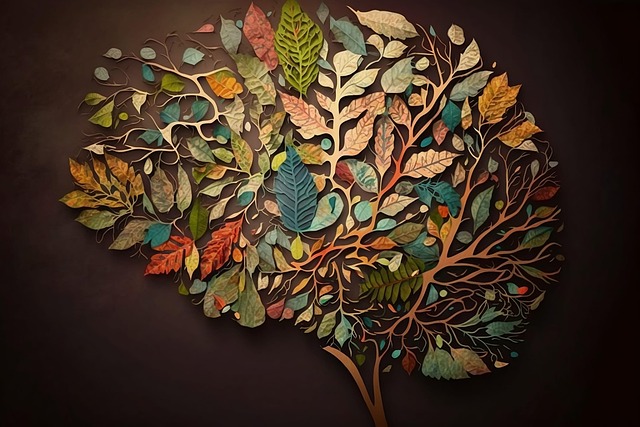 Quick-Money-Manifestation-Fast-Ways-to-Attract-Wealth-Now: brain made with leaves.